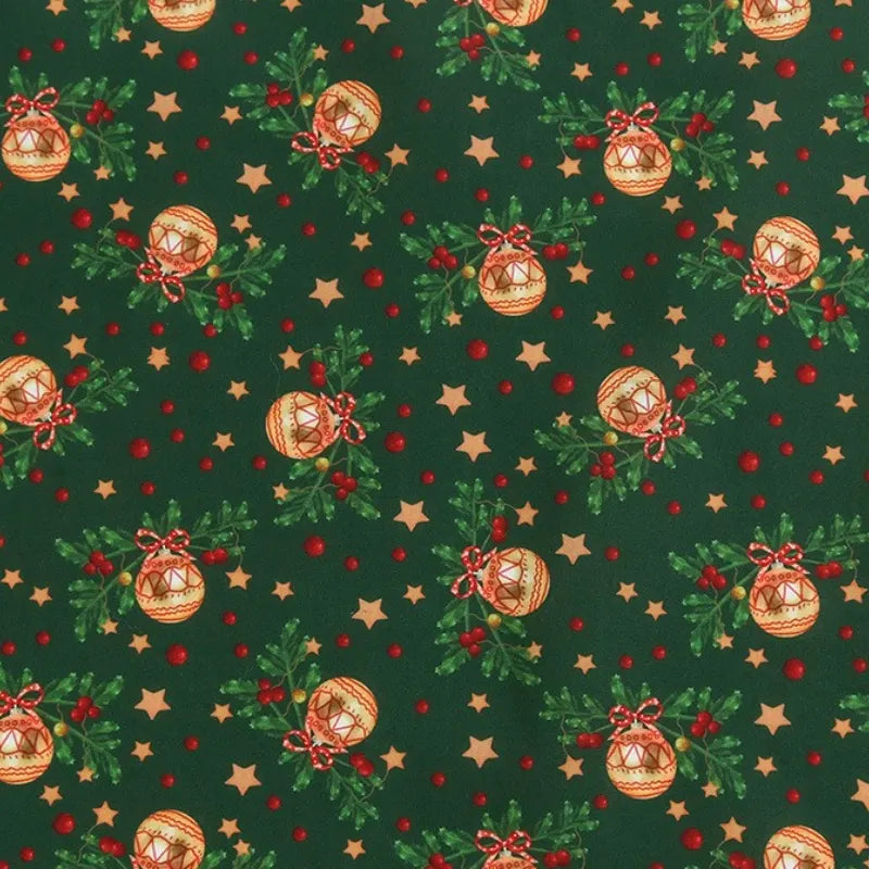 Tissu de Noël imprimé façon dessin animé au mètre