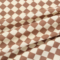 Velours côtelé à carreaux au mètre | Tissu velours côtelé polyester imprimé