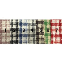 Tissu tweed à carreaux classique au mètre