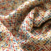 Tissu en tweed coloré au mètre