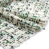 Tissu en tweed coloré au mètre