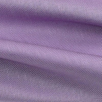 Gros plan sur le Tissu lyocell sergé coloré de Longan Craft France : un tissu violet clair, 100 % lyocell, à la surface lisse et légèrement brillante et à l'armure diagonale. Ce textile durable est idéal pour les costumes confortables et est vendu au mètre.