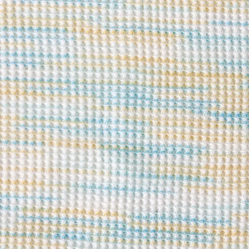 Tissu gaufré tricoté coloré au mètre