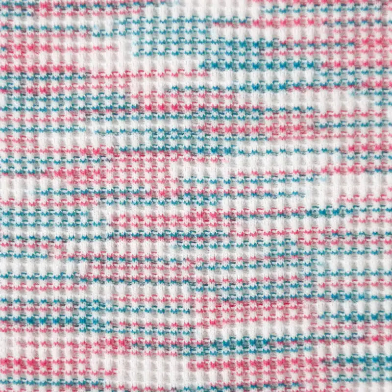 Tissu gaufré tricoté coloré au mètre