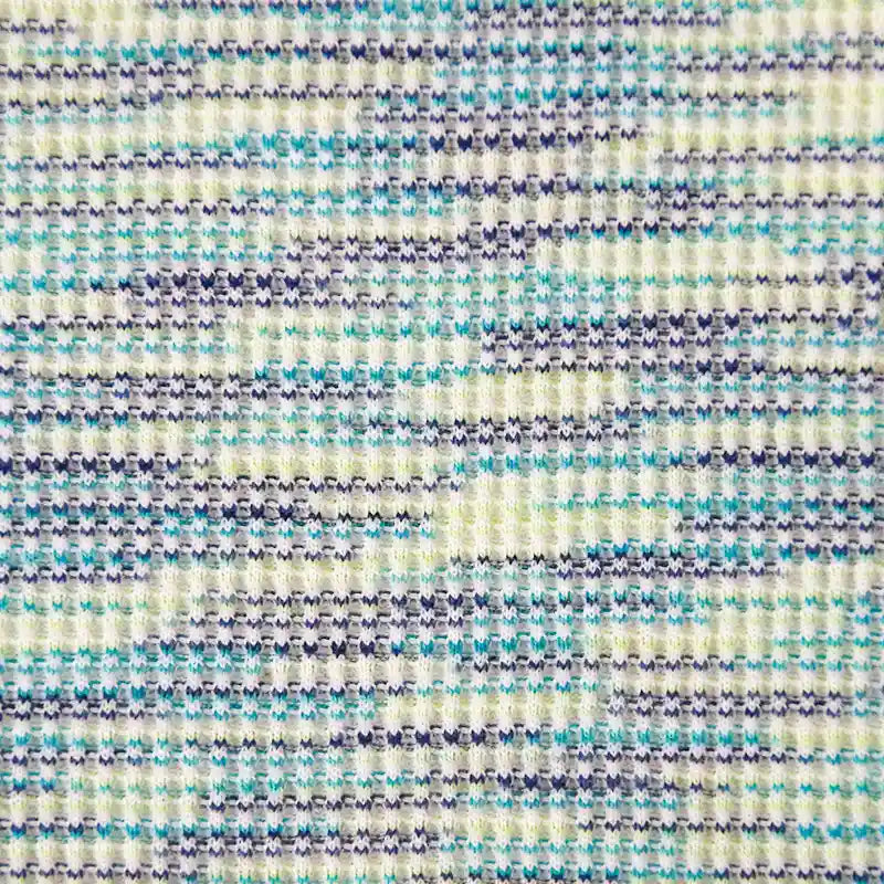 Tissu gaufré tricoté coloré au mètre