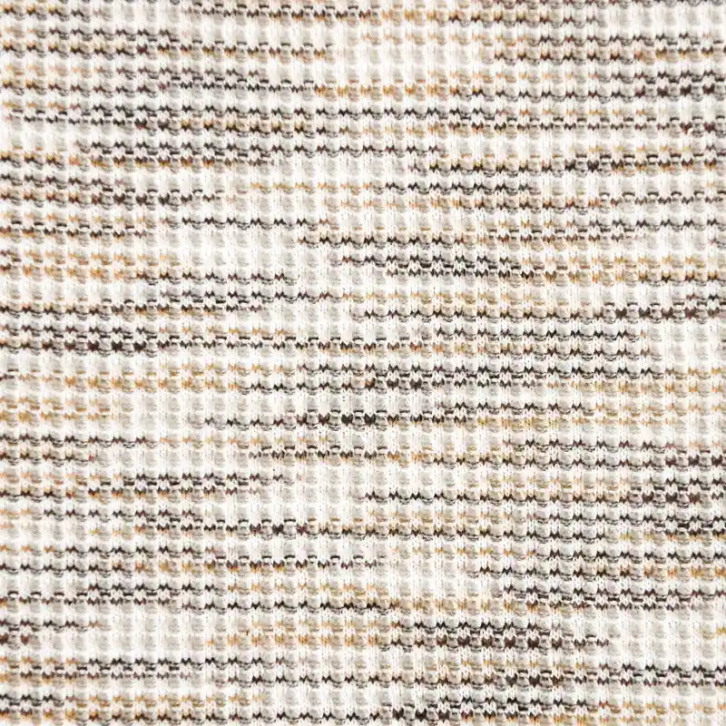 Tissu gaufré tricoté coloré au mètre