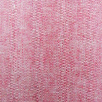 Gros plan sur le Tissu chambray denim en coton au mètre de Longan Craft France, montrant son tissage fin et sa texture rose douce et chinée - parfait comme tissu pour chemises d'été.