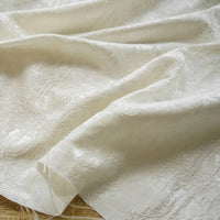 Tissu brocart à motif pivoine en relief au mètre | Tissu brocart floral style chinois