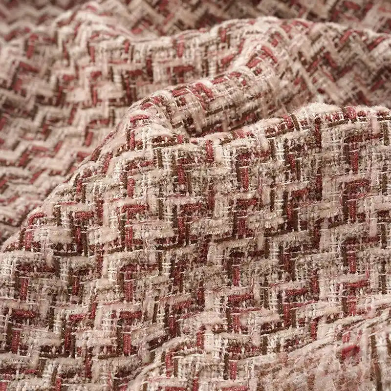 Tissu en tweed chenille tendance au mètre