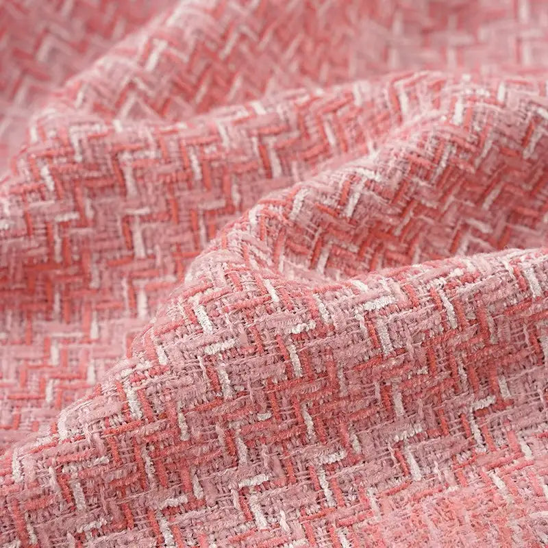 Tissu en tweed chenille tendance au mètre