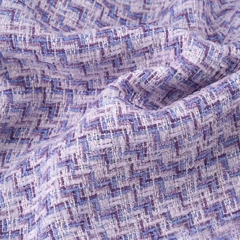 Tissu en tweed chenille tendance au mètre