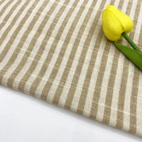 Tissu chambray coton à fines rayures au mètre