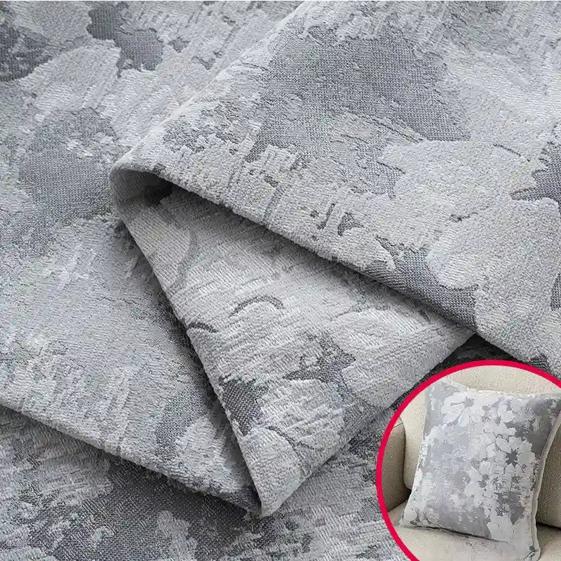 Tissu chenille occultant au mètre pour rideaux