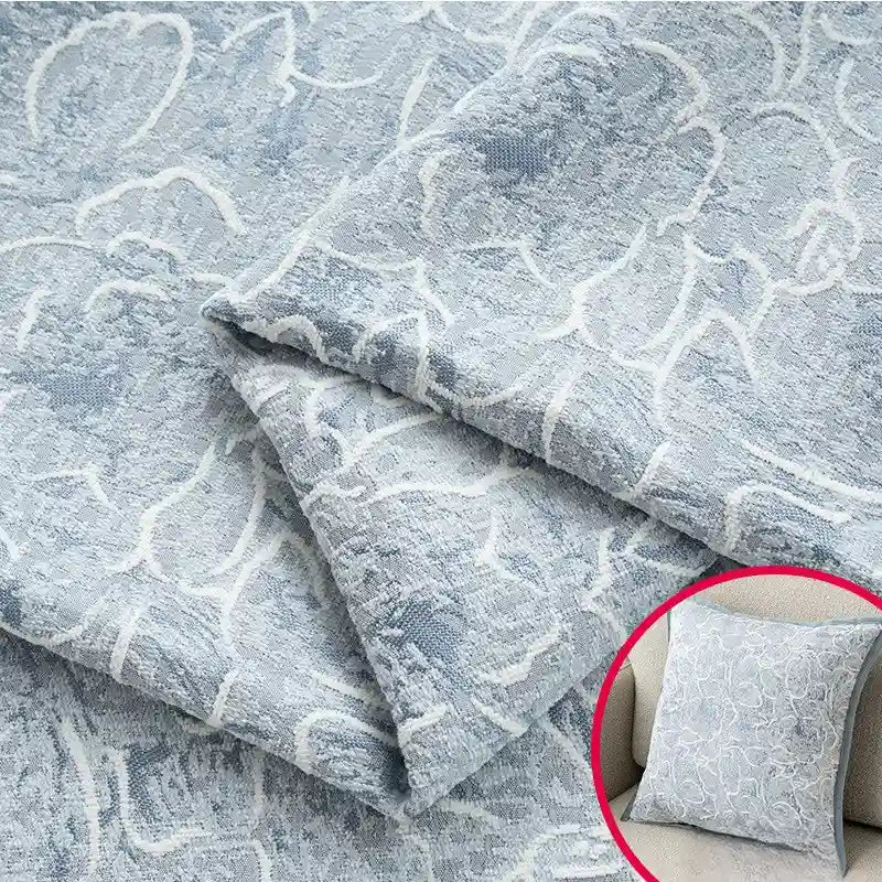 Tissu chenille occultant au mètre pour rideaux