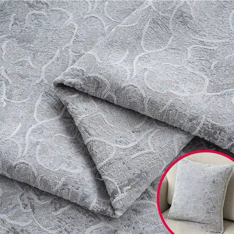 Tissu chenille occultant au mètre pour rideaux