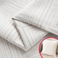 Tissu chenille occultant au mètre pour rideaux