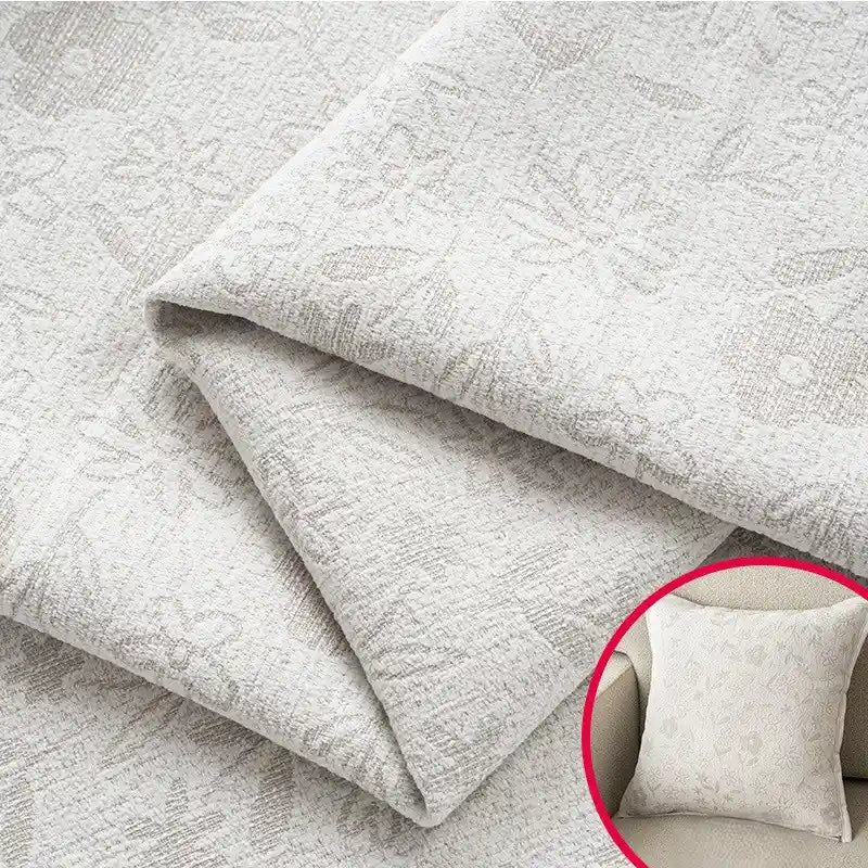 Tissu chenille occultant au mètre pour rideaux