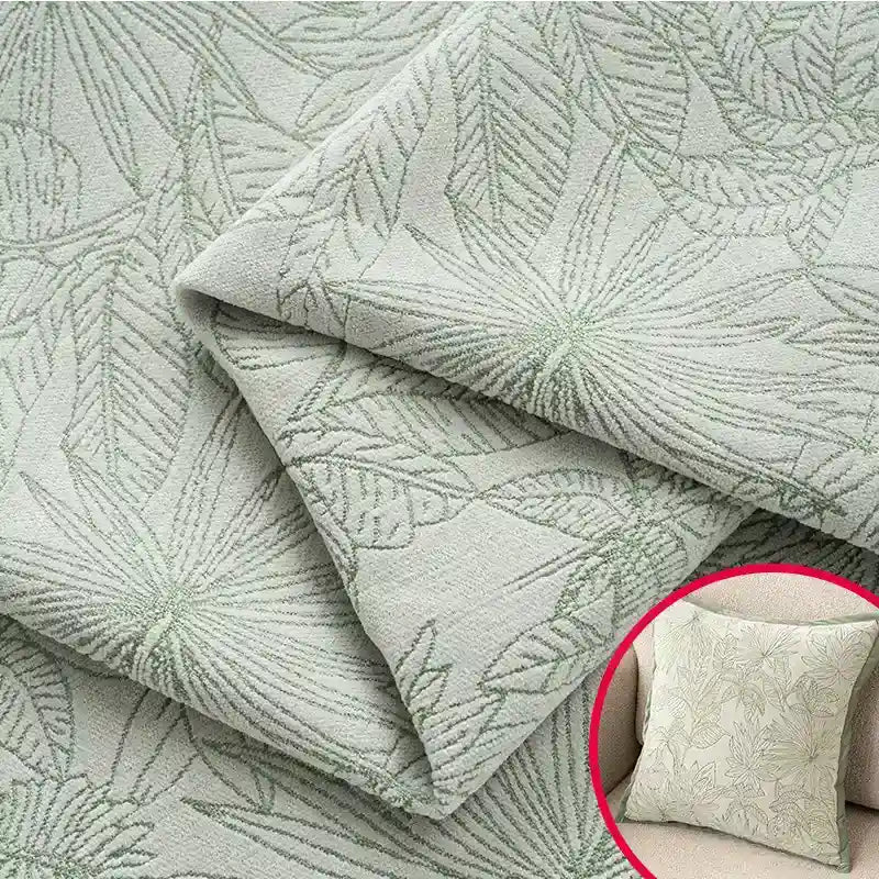 Tissu chenille occultant au mètre pour rideaux