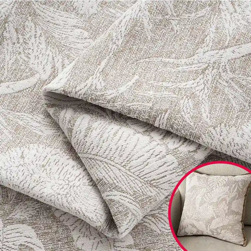 Tissu chenille occultant au mètre pour rideaux