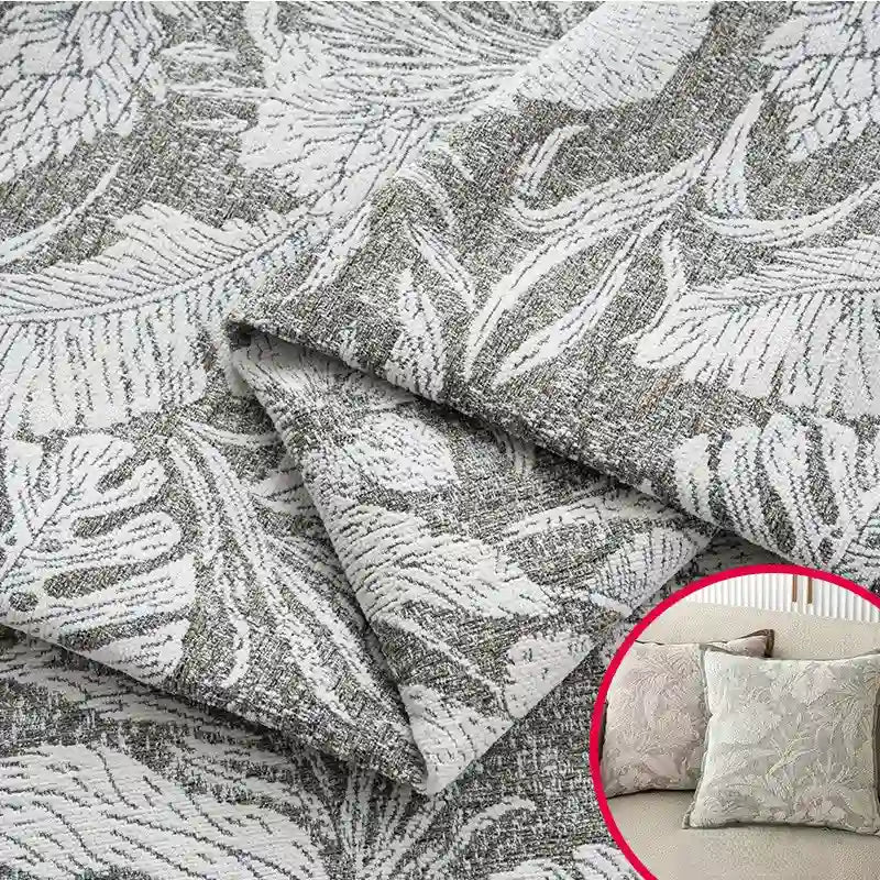 Tissu chenille occultant au mètre pour rideaux