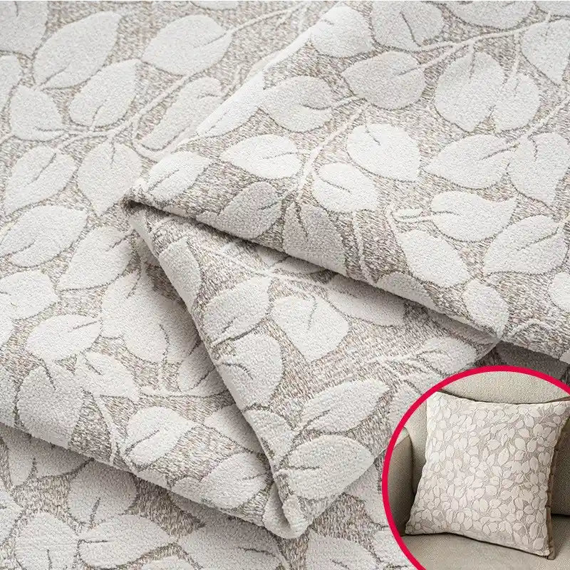 Tissu chenille occultant au mètre pour rideaux