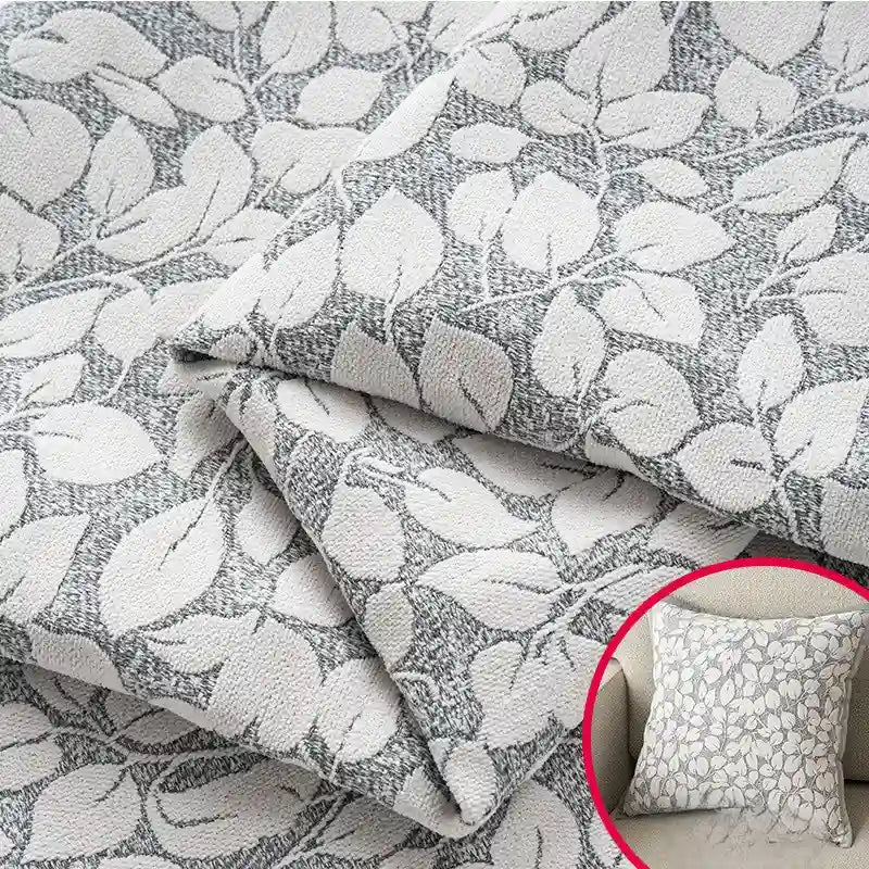 Tissu chenille occultant au mètre pour rideaux