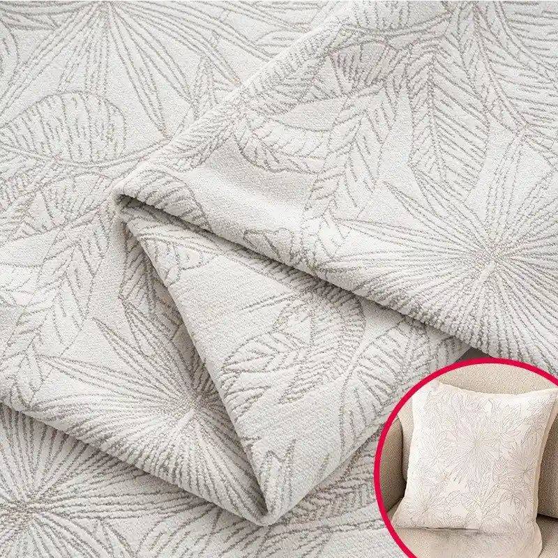 Tissu chenille occultant au mètre pour rideaux