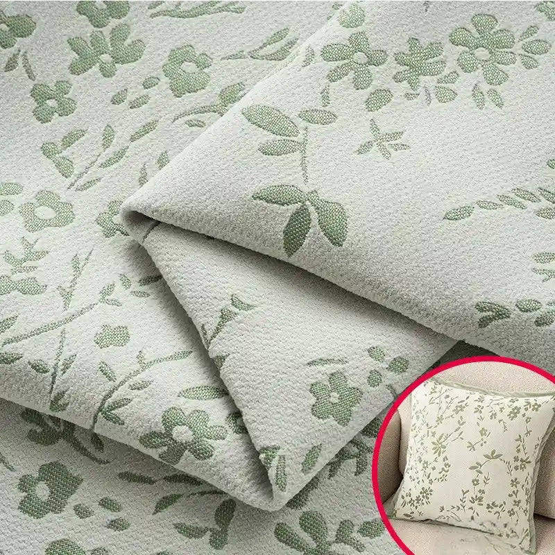 Tissu chenille occultant au mètre pour rideaux