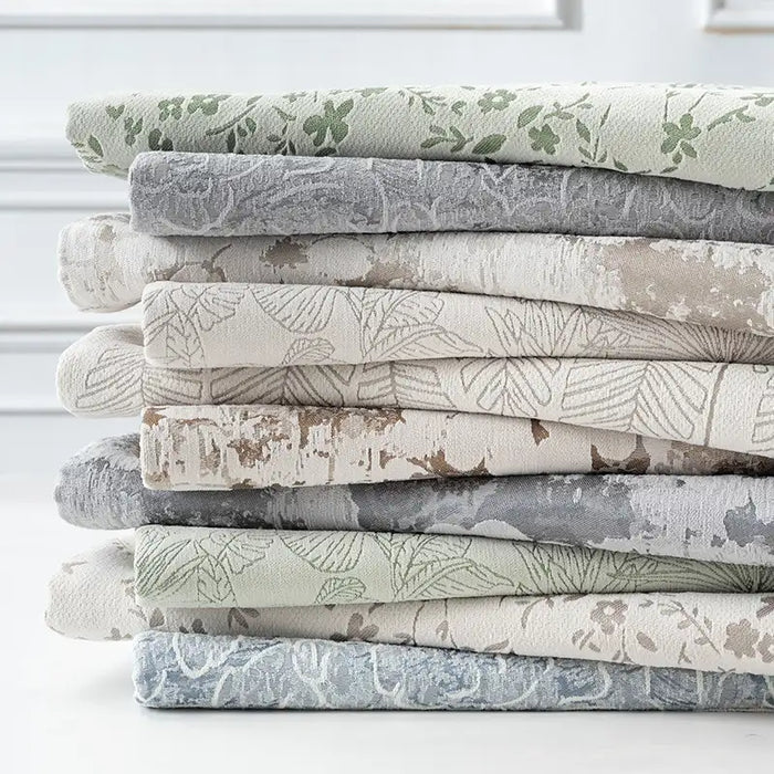 Tissu chenille occultant au mètre pour rideaux