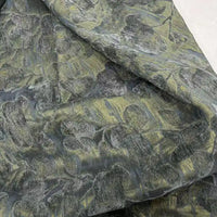 Tissu chenillé à motif floral au mètre