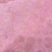 Tissu chenillé à motif floral au mètre