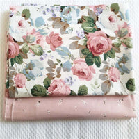 Tissu en coton à motifs floraux pour patchwork au mètre