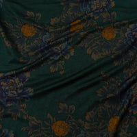 Ponte roma à motif floral au mètre