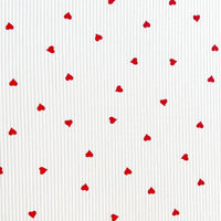 Maille côtelée imprimée au mètre | Jersey côtelé extensible