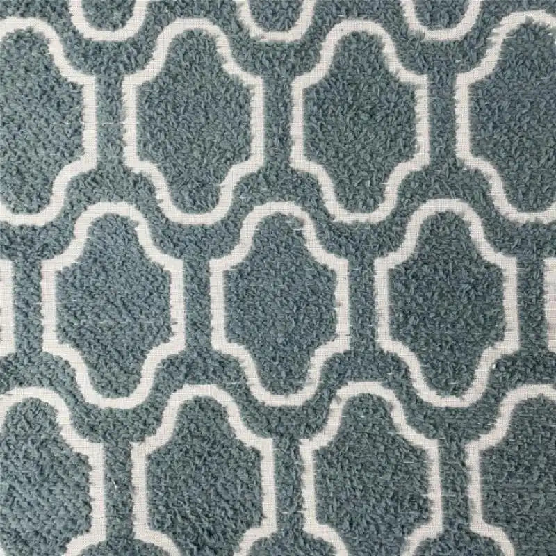 Tissu chenille pour canapé, motif géométrique au mètre