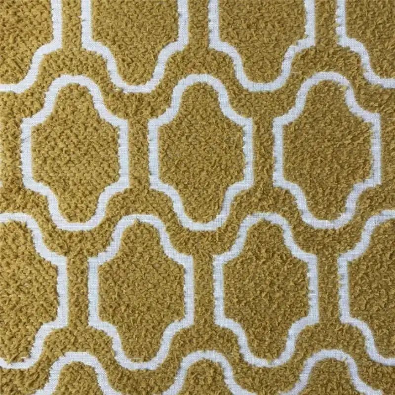 Tissu chenille pour canapé, motif géométrique au mètre