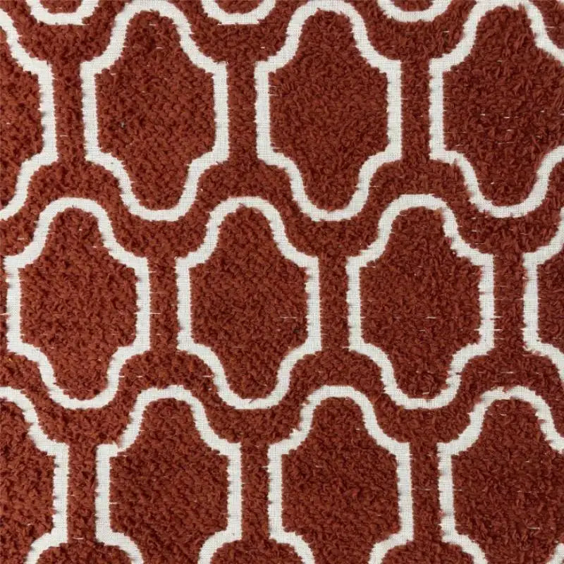 Tissu chenille pour canapé, motif géométrique au mètre