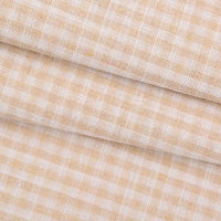 Tissu en lin vichy au mètre
