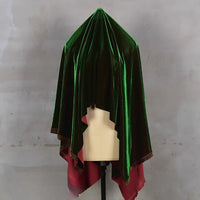 Tissu velours brillant extensible au mètre