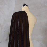 Tissu velours brillant extensible au mètre