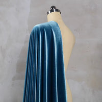 Tissu velours brillant extensible au mètre