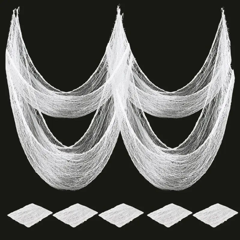 Tissu gaze d’Halloween pour décoration de fête