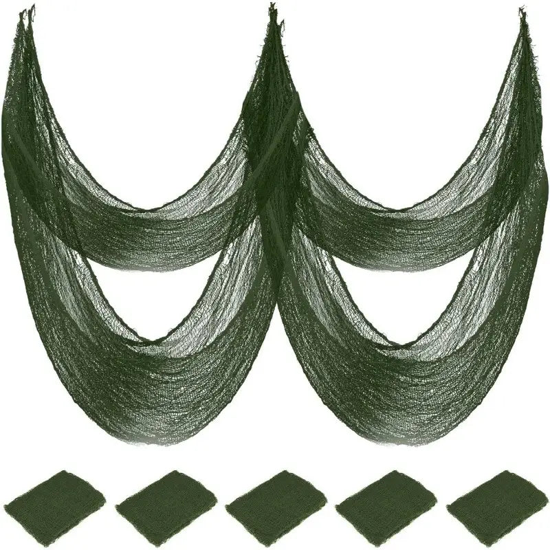 Tissu gaze d’Halloween pour décoration de fête
