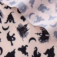 Tissu en polyester imprimé Halloween au mètre