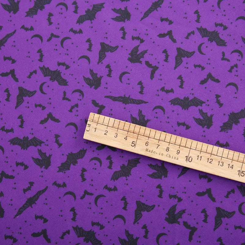 Tissu en polyester imprimé Halloween au mètre