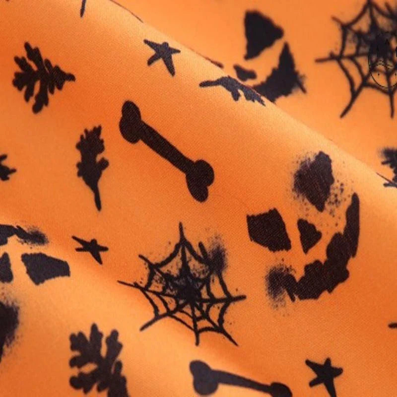 Tissu en polyester imprimé Halloween au mètre