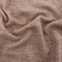 Tweed uni à chevrons au mètre