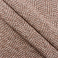 Tweed uni à chevrons au mètre