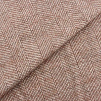 Tweed uni à chevrons au mètre