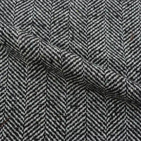 Tweed uni à chevrons au mètre